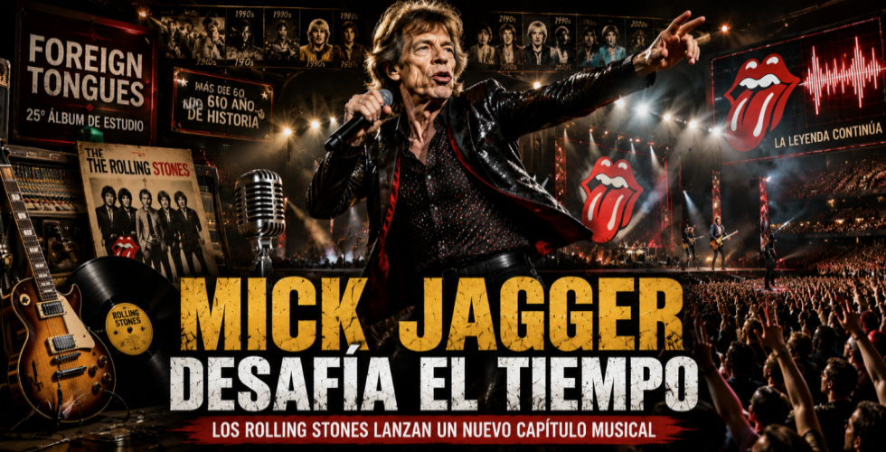 Mick Jagger Desafía El Envejecimiento Con Música