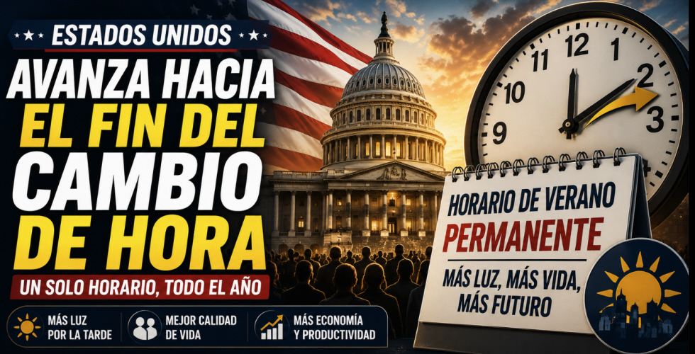 Estados Unidos Avanza Hacia El Fin Del Cambio Horario