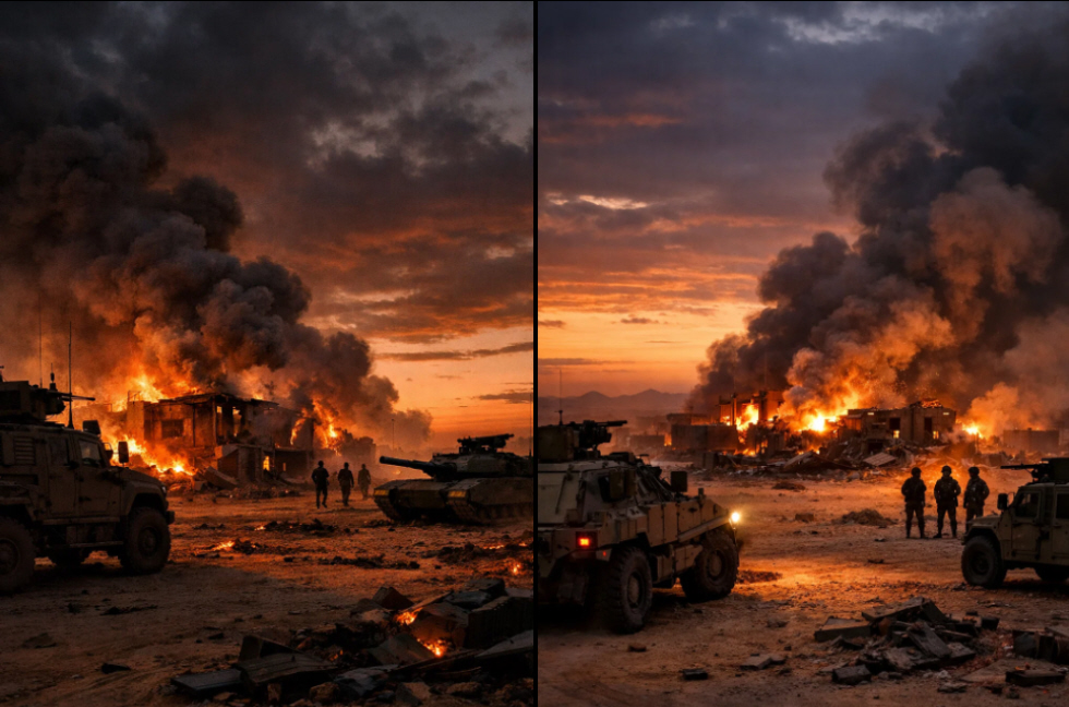 Ataque con misiles sacude base militar en Irak