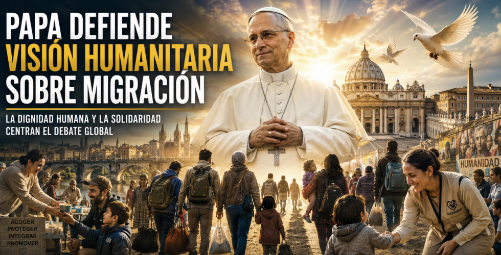 Papa impulsa reflexión sobre la migración