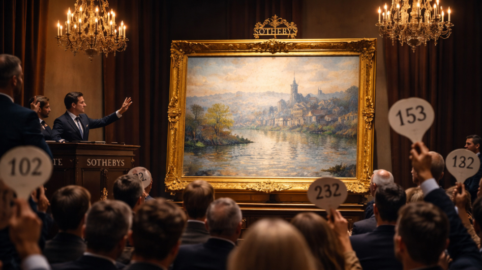 Monet alcanza récord en subasta en París con obra