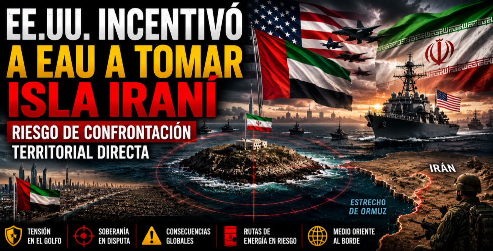 Tensiones aumentan por disputa territorial contra Irán